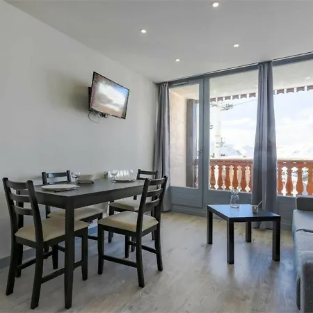 Apartment Renove Avec Balcon, Centre Val Thorens, Proche Pistes, 2 Pers, 3 Flocons Argent