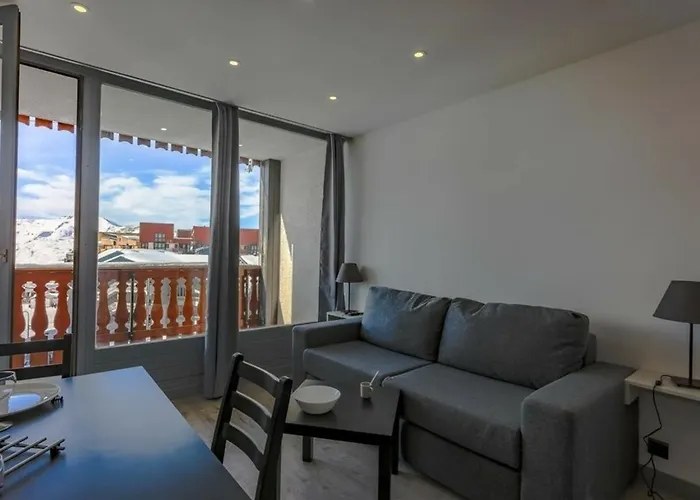 Renove Avec Balcon, Centre Val Thorens, Proche Pistes, 2 Pers, 3 Flocons Argent - Fr-1-637-26 *